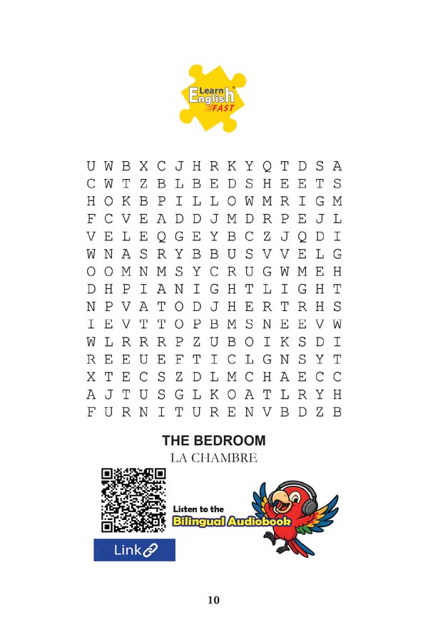 English French bilingual word search to learn english-10